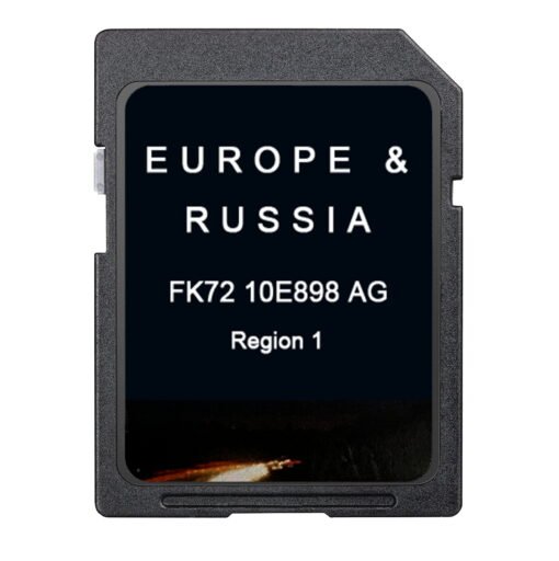 Jaguar Land Rover FK72-10E898 SD card Europe / UK maps