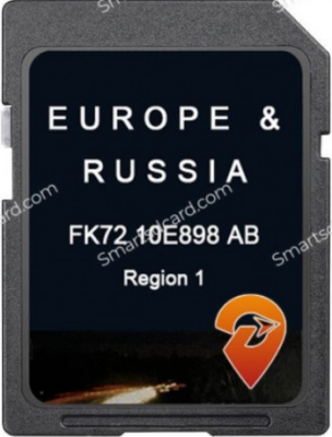 Jaguar Land Rover FK72-10E898 SD card Europe / UK maps 2025