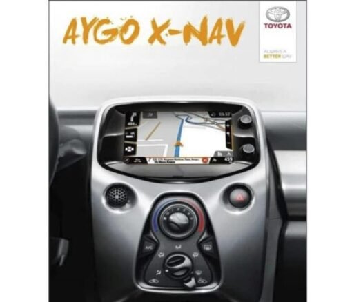 Europe Toyota Aygo PZ41CEU3301A X-NAV Sat Nav Micro SD card 2023/2024 - Image 2