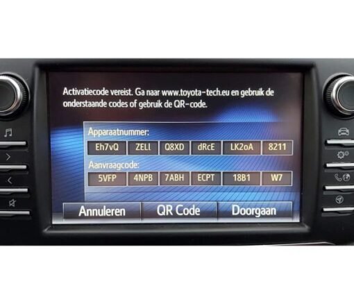 Europe Toyota Touch & Go 2 / Touch & Go 2 Plus 2025 Sat Nav Update map + activation code - Image 3