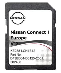 Nissan KE288-LCN1EV12 Europe Sat Nav SD card 2023 Nissan Connect 1 v12