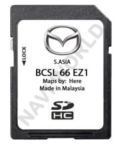 Mazda South Asia BCSL66EZ1 Sat Nav SD card  2022