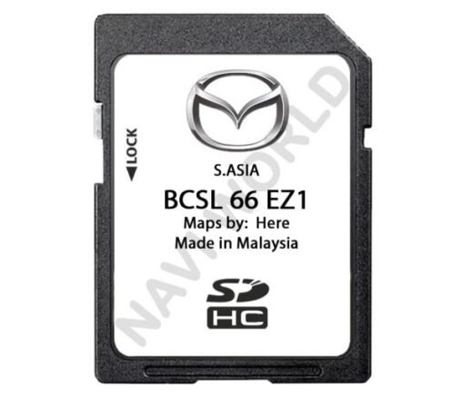 Mazda South Asia BCSL66EZ1 Sat Nav SD card  2022