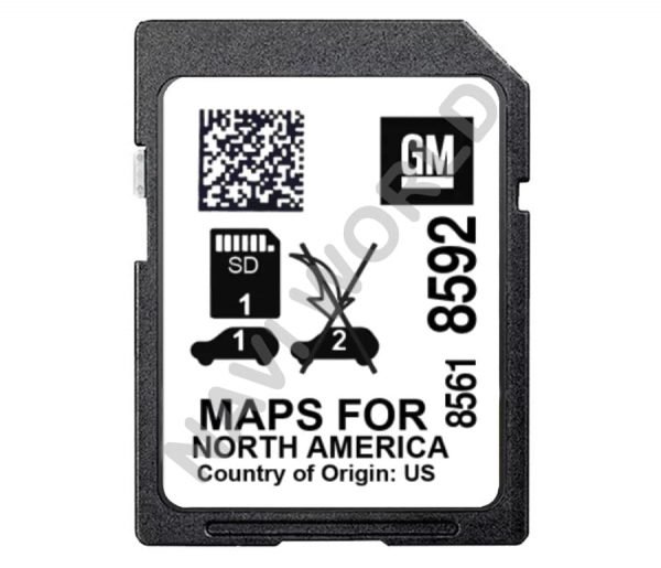 GM 85618592 SD Card US Canada GMC 2024