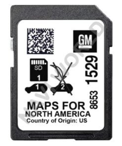 Cadillac 86531529 SD Card US Canada GMC 2024