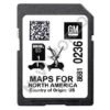 Buick 86810236 SD Card US Canada GMC 2024