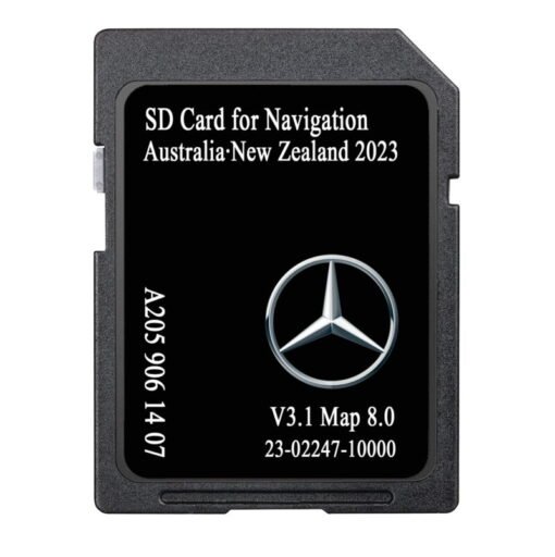 Australia / New Zealand  Mercedes A2059061407 Sat Nav SD card GARMIN MAP PILOT V8 2023 FINAL VERSION