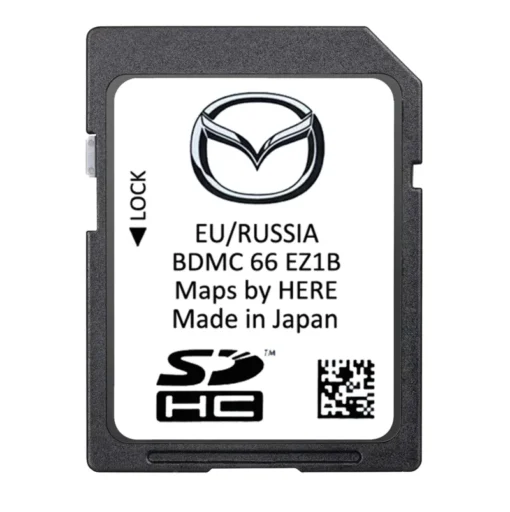 Mazda Europe BDMC66EZ1B Sat Nav SD card 2023