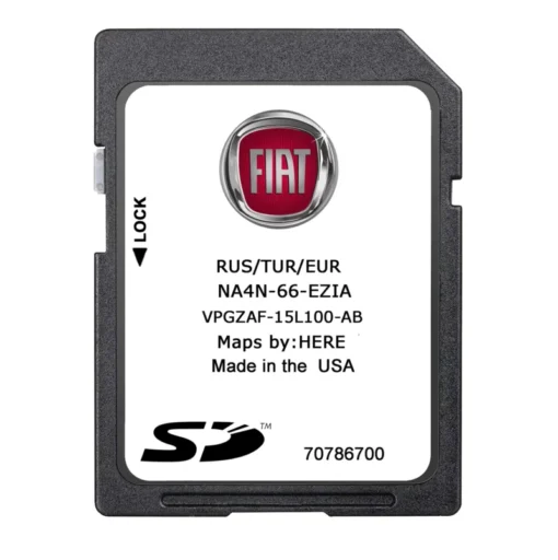 Fiat 124 Spider NA4N66EZ1A Sat Nav SD card Europe 2018