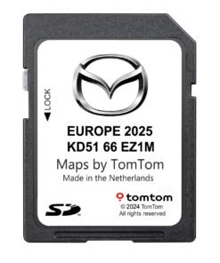 Mazda Europe KD5166EZ1M NB1 TomTom Sat Nav SD card 2024