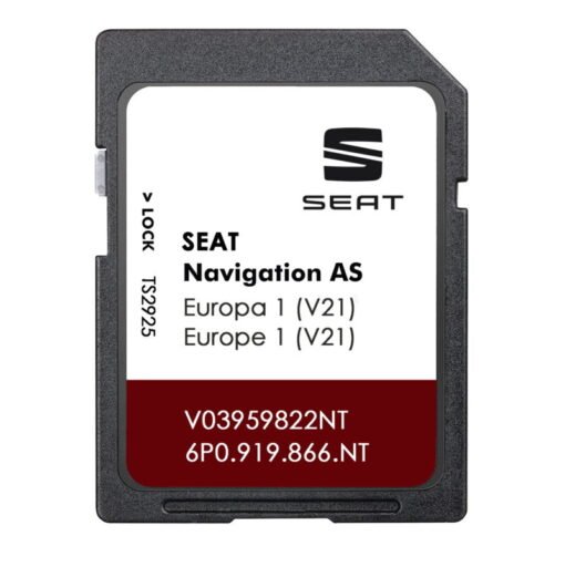 Seat 6PO919866NT Sat Nav SD card MIB2 Europe 2025