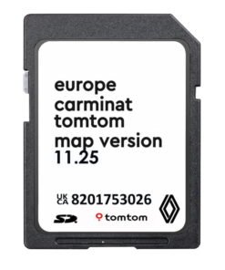 Renault 8201753026 Carminat TomTom Non Live 11.25 Sat Nav SD Card Europe 2024