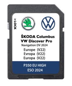 Volkswagen Discover Pro V22 Sat Nav SD card Europe 2024