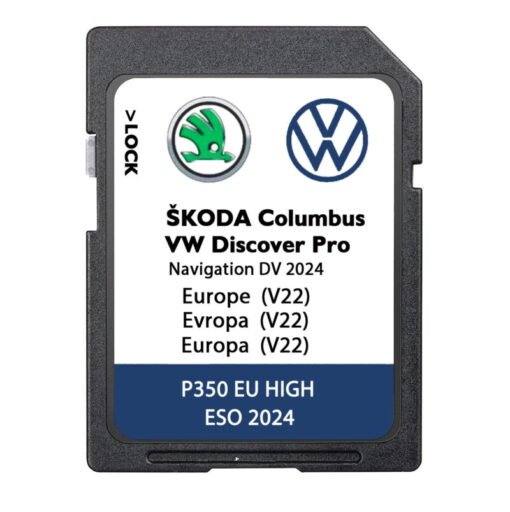 Volkswagen Discover Pro V22 Sat Nav SD card Europe 2024