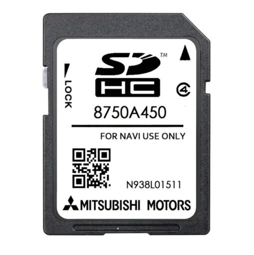 Mitsubishi 8750A450 Sat Nav SD card MMCS E11 E12  Europe 2024