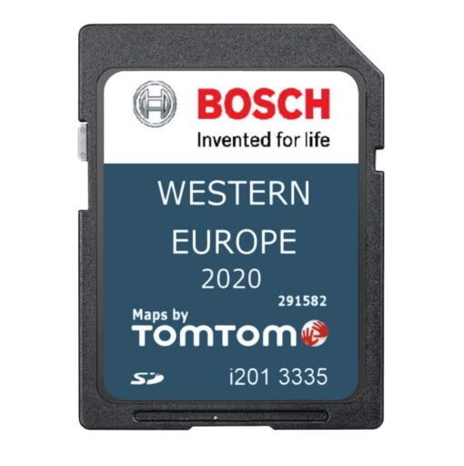 Volkswagen 3C8051884DI Sat Nav SD card RNS 310 West Europe 2020