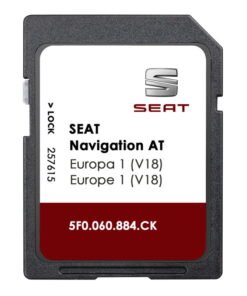 Seat 5F0060884CK Sat Nav SD card MIB1 Europe 2023