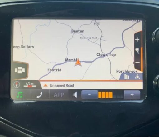 Citroen C1 X-NAV PZ41CEU3301A Sat Nav Micro SD card 2023/2024 - Image 4
