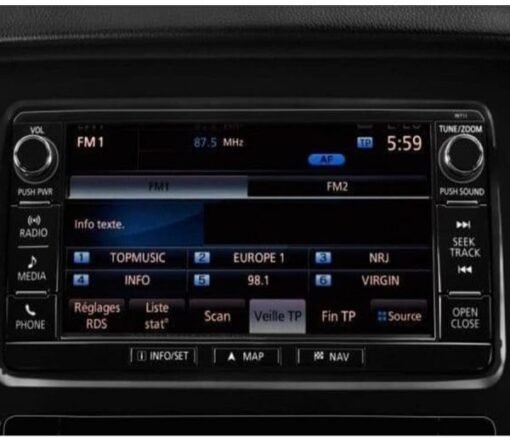 Fiat 8750A582 Sat Nav SD card WF-11 Europe 2024 - Image 2