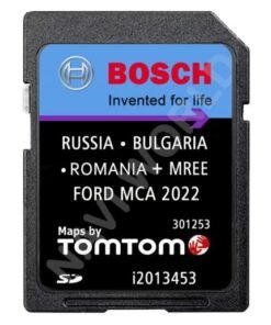FORD MCA Sat Nav SD card Eastern Europe 2022