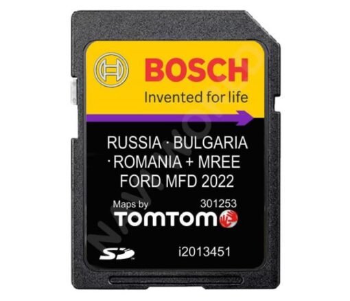 FORD MFD Sat Nav SD card Eastern Europe 2022