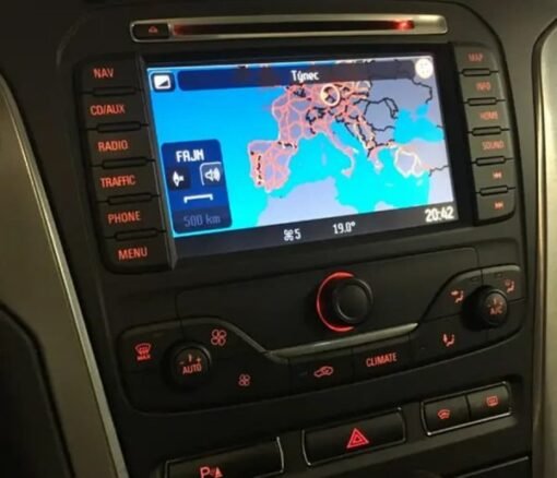 FORD MCA Sat Nav SD card Eastern Europe 2022 - Image 3