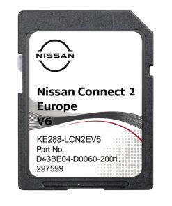 Nissan KE288-LCNKEV6 Europe Sat Nav SD card 2023 Connect 2 v6
