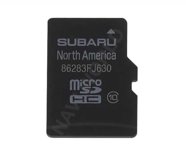 Subaru Gen2 86283FJ650 Navigation Sat Nav Micro SD card North America