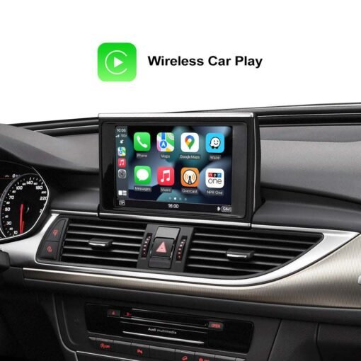 Wireless Apple CarPlay For Audi Q3 Q5 Q7 A1 A3 A4 A5 A6 A7 A8 S5 S7 with 3G/3G+/MIB MMI/Symphony/Concert Prime Multimedia Box - Image 4