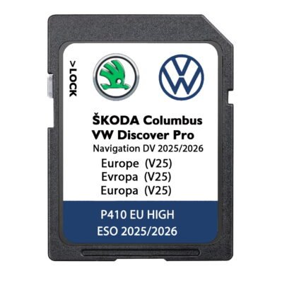 Volkswagen Discover Pro V25 Sat Nav SD card Europe 2025