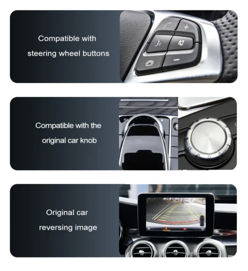 Wireless CarPlay Android Auto MMI Interface Adapter Prime Retrofit For Mercedes Benz NTG 4.5 4.7 4.8 5.0 5.1 Mirror Link Navigation Box Kit - Image 4