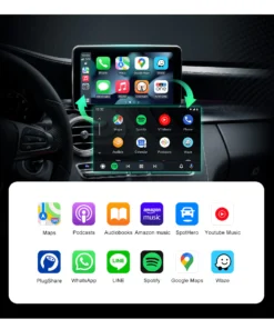 Wireless CarPlay Android Auto MMI Interface Adapter Prime Retrofit For Mercedes Benz NTG 4.5 4.7 4.8 5.0 5.1 Mirror Link Navigation Box Kit