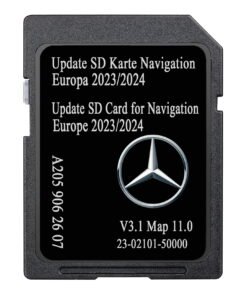 Europe Mercedes A2059062607 Sat Nav SD card GARMIN MAP PILOT V11.0 2023/2024