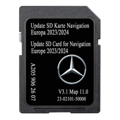 Europe Mercedes A2059062607 Sat Nav SD card GARMIN MAP PILOT V11.0 2023/2024