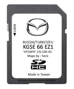 Mazda Europe KGSE66EZ1 Sat Nav SD card 2024