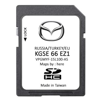 Mazda Europe KGSE66EZ1 Sat Nav SD card 2024