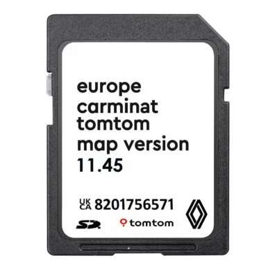 Renault 8201756571 Carminat TomTom Non Live 11.45 Sat Nav SD Card Europe 2025
