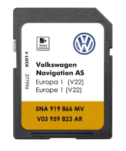 Volkswagen V03959822MV V22 Media AS MIB2 Sat Nav SD card Europe 2026