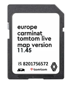 Renault 8201753027 Carminat TomTom Live 11.45 Sat Nav SD card Europe 2025