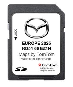 Mazda Europe KD5166EZ1N NB1 TomTom Sat Nav SD card 2025
