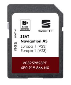 Seat V03959823PF Sat Nav SD card MIB2 Europe 2026/2027