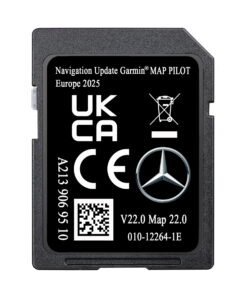 Europe Mercedes A2139069510 Sat Nav SD card GARMIN MAP PILOT V22 2025