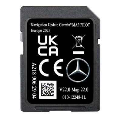 Europe Mercedes A2189062904 Sat Nav SD card GARMIN MAP PILOT V22 2025